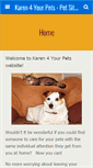 Mobile Screenshot of karen4yourpets.com